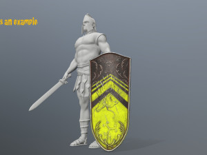 shields 3D Model
