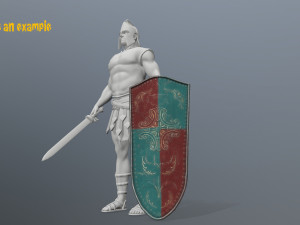 shields 3D Model