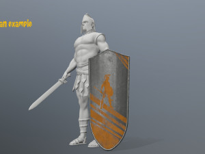 shields 3D Model