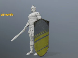 shields 3D Model