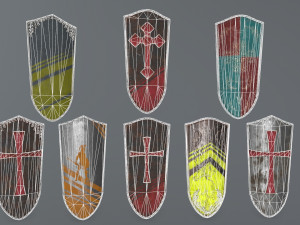 shields 3D Model