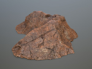 desert rock set 3D 모델