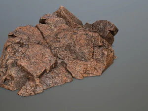 desert rock set 3D Model