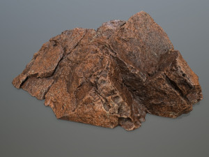 desert rock set 3D 모델