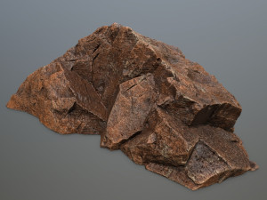 desert rock set 3D 모델