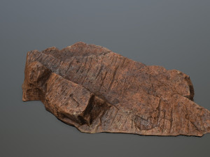 desert rock set Modello 3D