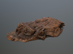 desert rock set Modello 3D