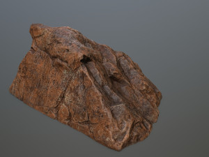 desert rock set Modello 3D