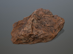 desert rock set Modello 3D