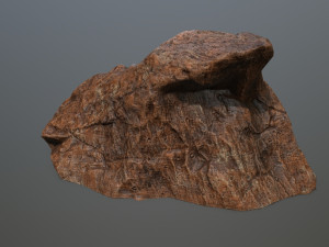 desert rock set Modello 3D