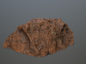 desert rock set Modello 3D