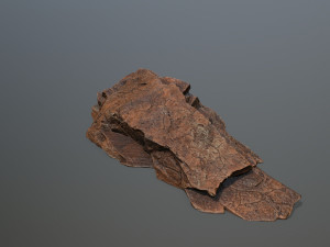 desert rock set Modello 3D