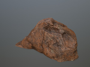 desert rock set Modello 3D