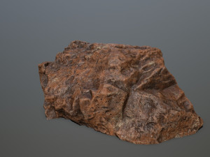 desert rock set Modello 3D