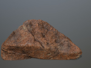 desert rock set Modello 3D