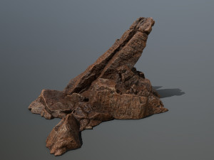 desert rock set Modèle 3D