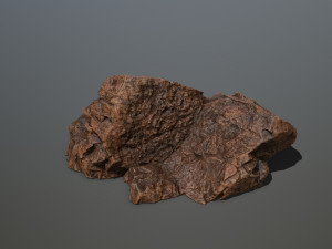 desert rock set Modèle 3D