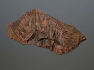 desert rock set Modèle 3D