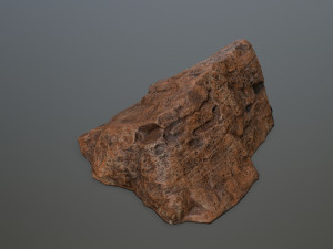 desert rock set Modèle 3D
