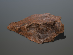 desert rock set Modèle 3D