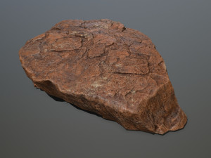 desert rock set Modèle 3D