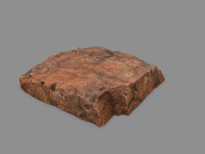 desert rock set 3D Модель