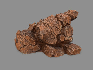 desert rock set 3D Модель