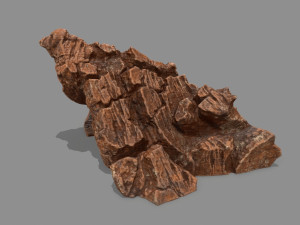 desert rock set 3D Модель