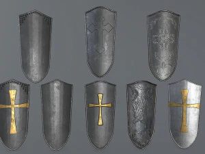 kalkan seti 3D Model