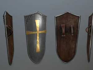 shield set 3D Model