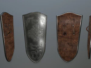 shield set 3D Model