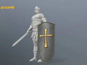 shield set 3D Model