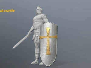 shield set 3D Model