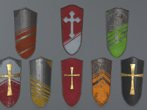 shield set 3D Model