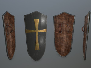 shield set 3D Model