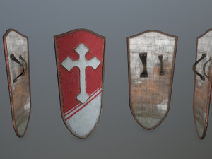 shield set 3D Model