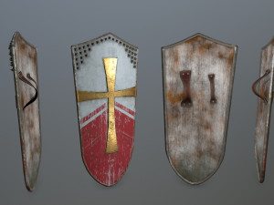 shield set 3D Model