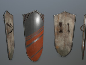 shield set 3D Model