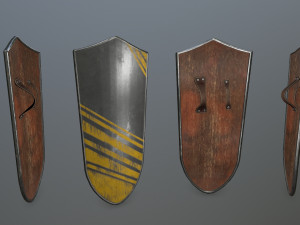 shield set 3D Model
