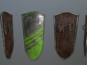 shield set 3D Model