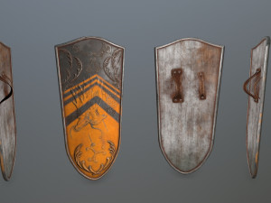 shield set 3D Model