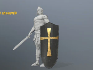 kalkan seti 3D Model