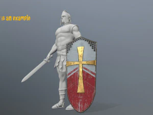 kalkan seti 3D Model