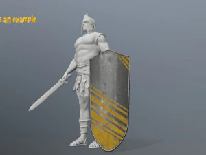 kalkan seti 3D Model