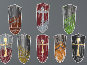 shield set 3D Model