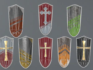 kalkan seti 3D Model