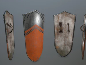 shield set 3D Model