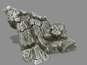 rock set 1 3D Model