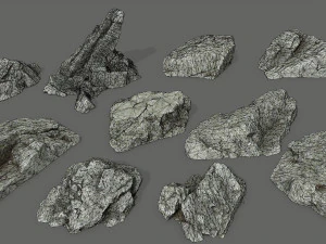 rocks 3D Model