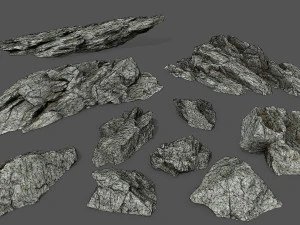 rocks 3D Model